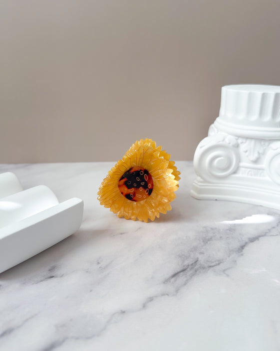 Sunflower Claw Clip
