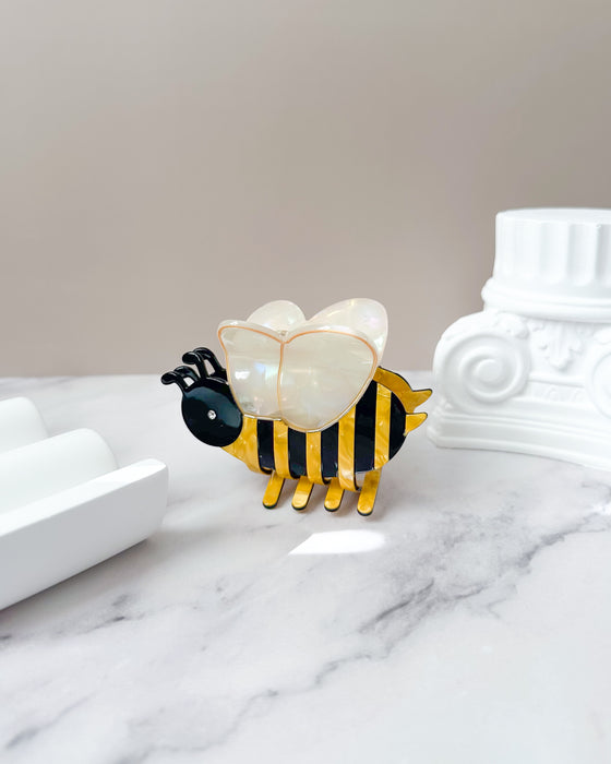 Bumble Bee Claw Clip