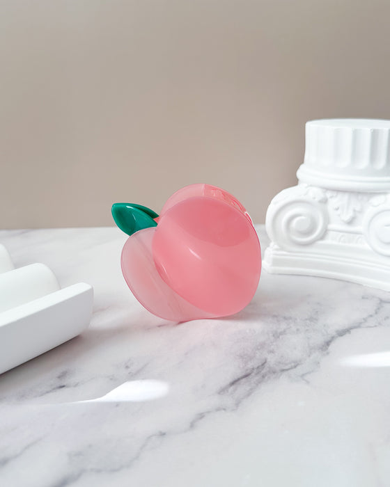 Peach Claw Clip