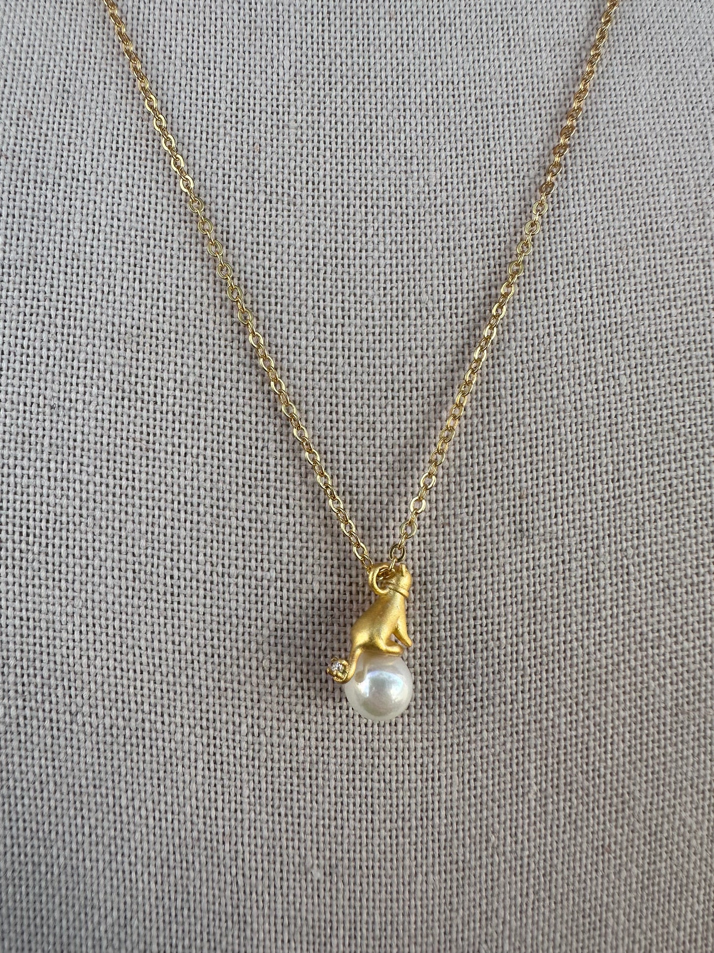 .925 Cat Necklace