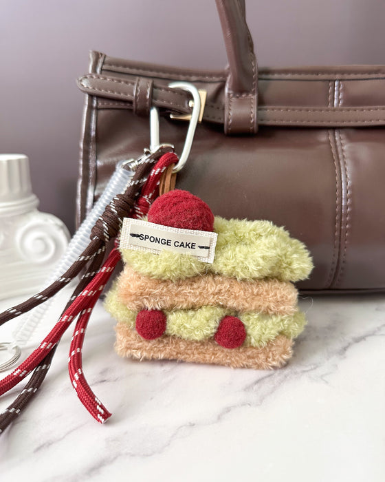 Sponge Cake Bag Charm